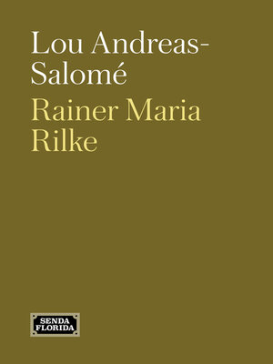 cover image of Rainer Maria Rilke